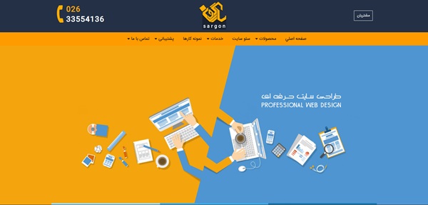 برترین شرکت های طراحی سایت سارگون